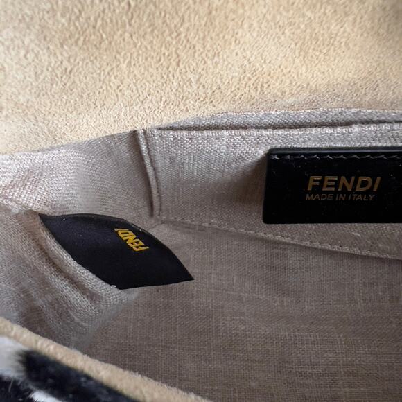 Fendi Pony Hair Mini Mamma Baguette - Picture 9 of 12